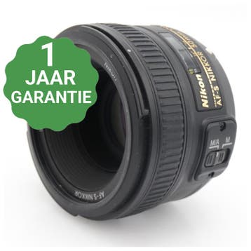 Nikon AF-S 50mm f/1.8G, Verzenden, Gebruikt