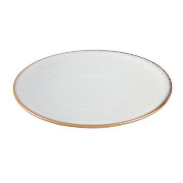 Olympia Drift Grijze Effen Coupe Borden 230 mm (Pak Van 6), Verzenden, Nieuw