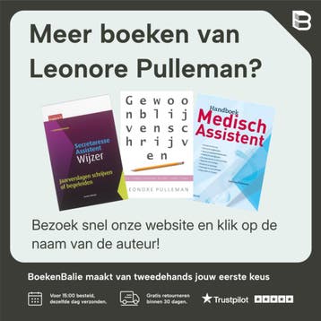 Ontwikkel een handboek voor je huisstijl / Secretaresse, Boeken, Verzenden, Zo goed als nieuw, Leonore Pulleman
