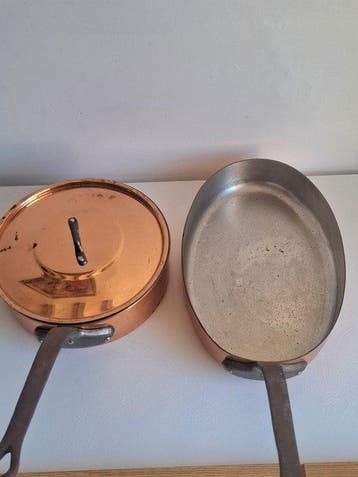 Pan (2) - Koekenpan & kookpot - Koper, Metaal