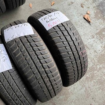 2 x Falken 175-60-15 Winterbanden 6,5mm, Gebruikt, 15 inch, 175 mm, Band(en)