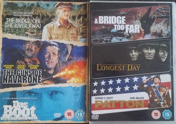 6 Belangrijke oorlogsfilms -       Gratis verzenden, Vanaf 12 jaar, Verzenden, Gebruikt, Drama