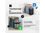 Hom&Com Prullenbak 60L - Automatische Sensor - Ozonfunctie &, Verzenden, Nieuw