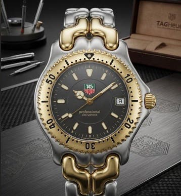 TAG Heuer - S/el (Sports Elegance) Professional 200 Meters -