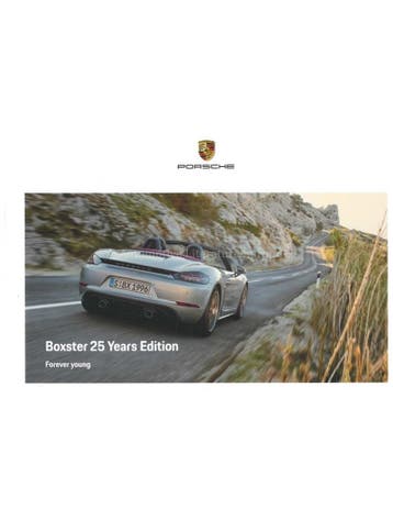2021 PORSCHE BOXSTER 25 YEARS EDITION HARDBACK BROCHURE, Nieuw, Porsche, Author