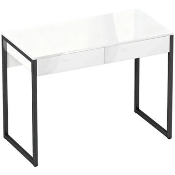 Bureau 100 X 50 Cm Computertafel Bureautafel Met 2 Lades, Vo, Verzenden, Nieuw