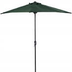 Halve Parasol Groen 2.7m | Nieuw | OP=OP, Muurparasol, Nieuw, Waterdicht, 2 tot 3 meter