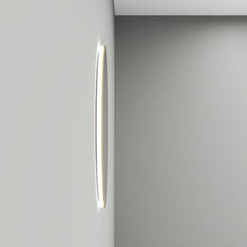 Wiesbaden Novi Badkamerspiegel met LED - Rond - Dimbaar -, Ophalen of Verzenden, Nieuw