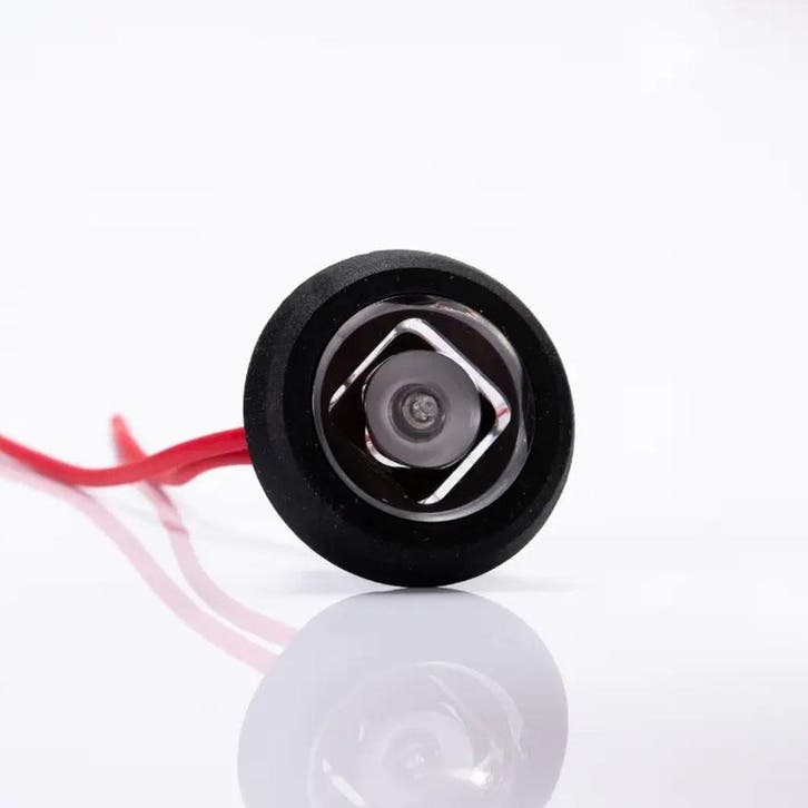 LED Toplamp Rood 12-24v 20mm inbouw, Auto-onderdelen, Vrachtwagen-onderdelen, Ophalen of Verzenden