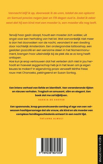 Zonder slaap ben ik het noodlot voor 9789038807058, Verzenden, Gelezen, Mirthe Frese