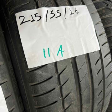 2 x Michelin 215-55-16 Zomerbanden 5,5mm, Auto-onderdelen, Banden en Velgen, 16 inch, Ophalen of Verzenden, Band(en), Personenwagen