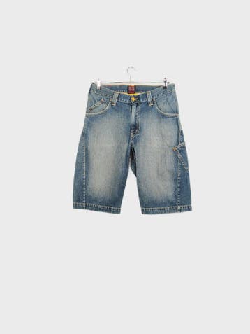 Levis Korte broeken Dames maat W33 Blauw Vintage, Ophalen of Verzenden, Nieuw