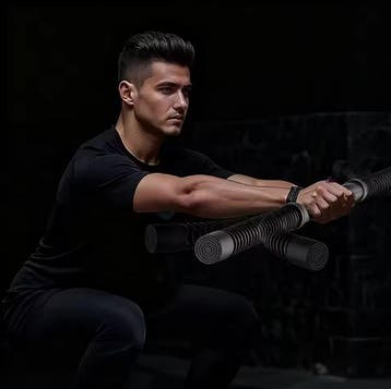 2-in-1 Ropeless Battle Rope met Fly Stick HIIT Fitness, Sport en Fitness, Fitnessmaterialen, Verzenden, Nieuw