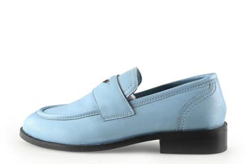 Sacha Loafers in maat 38 Blauw, Overige typen, Sacha, Gedragen, Verzenden