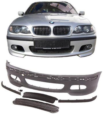 Sportlook voorbumper passend voor BMW 3 serie E46 sedan e..., Verzenden, Nieuw