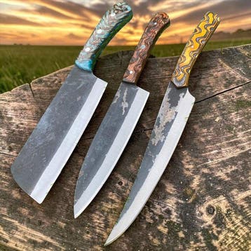 PNP-079 - Keukenmes - Cleaver - 3, OF Kind Collectibles