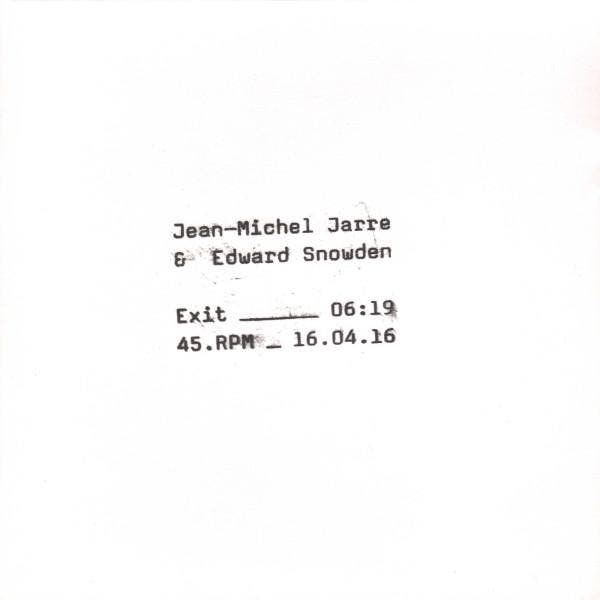 Jean-Michel Jarre &amp; Edward Snowden - Exit, Cd's en Dvd's, Vinyl | Pop, Gebruikt, Ophalen of Verzenden