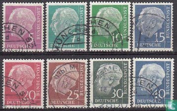 Duitsland - Heuss, Theodor - 1960, Postzegels en Munten, Verzenden, Gestempeld