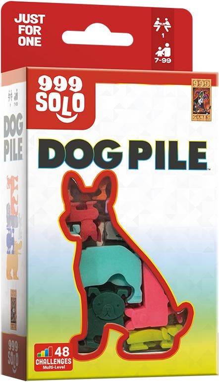 Solo - Dog Pile | 999 Games - Reisspellen, Hobby en Vrije tijd, Gezelschapsspellen | Bordspellen, Nieuw, Verzenden