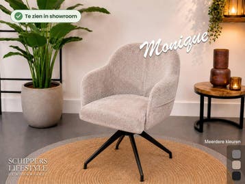 Luxe eetkamerstoel Monique, Nieuw, Overige kleuren, Eén