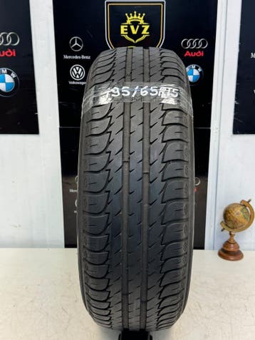 1 stuk 195/65R15 inch Kleber Dynaxer Zomerband 5 mm, Gebruikt, 15 inch, Band(en), Personenwagen