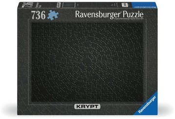 Krypt Black Puzzel (736 stukjes) | Ravensburger - Puzzels, Verzenden, Nieuw