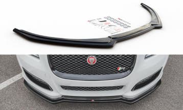 Voorspoiler Jaguar XJ X351 Facelift Glanzend Zwart, Ophalen of Verzenden, Nieuw