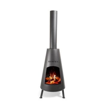 BonFeu BonPyra tuinhaard zwart  166 cm hoog nu € 281,45, Verzenden, Nieuw