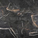 Vloertegel wandtegel hexagon marmer marquina zwart 20x24, Ophalen, Keramiek, Nieuw, 10 m² of meer
