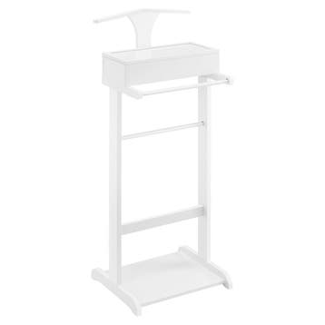 Dressboy kledingrek met opbergdoos 110x43,5x34,5 cm wit, Verzenden, Nieuw