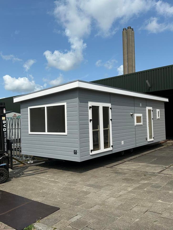 Te Koop zaro chalet Model Lessenaar, Caravans en Kamperen, Stacaravans, tot en met 6, Verzenden