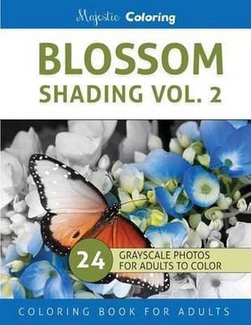 Blossom Shading Vol. 2 - Majestic Coloring 9781530509645, Verzenden, Zo goed als nieuw, Majestic Coloring