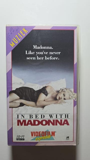 IN BED WITH MADONNA (VHS), Verzenden, Gebruikt