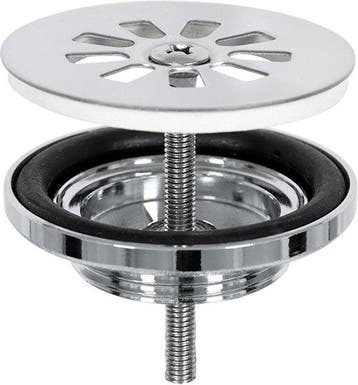 Differnz Afvoerplug Chroom – Afvoerstop voor Wastafel – Ø 64, Verzenden, Nieuw