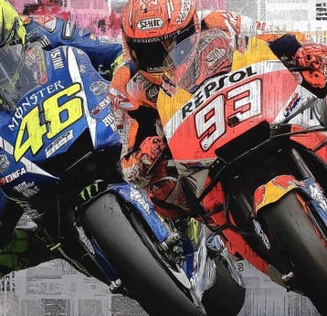 IPR Graph - Marc Márquez vs Valentino Rossi – Rivalidad al, Nieuw