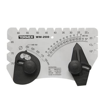 Tormek Hoekinstelmal – Precisie Slijpen – Instelbaar 10, Ophalen of Verzenden, Nieuw, Overige typen