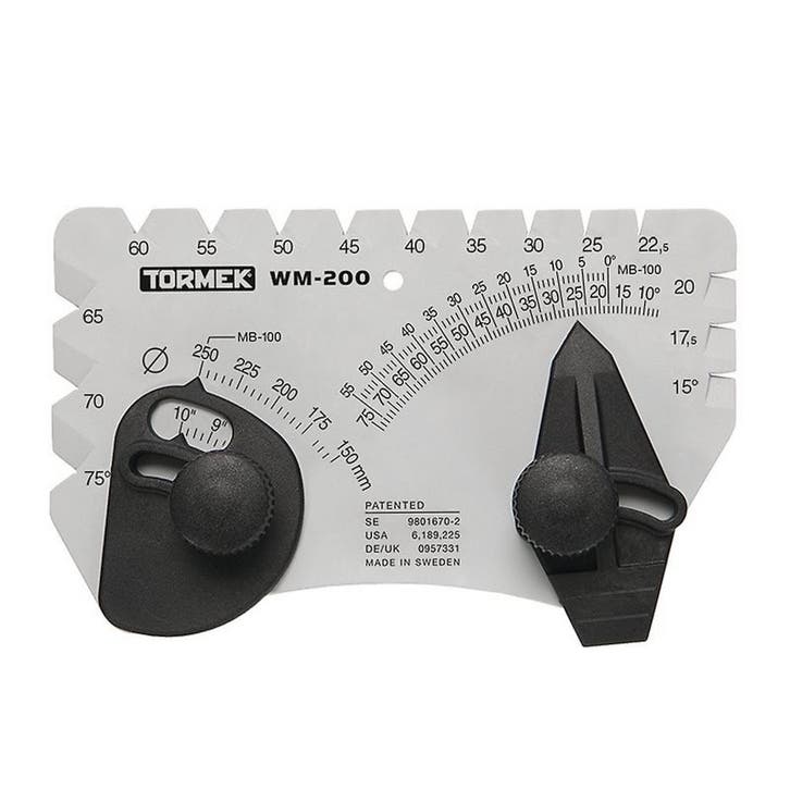 Tormek Hoekinstelmal – Precisie Slijpen – Instelbaar 10, Doe-het-zelf en Verbouw, Gereedschap | Slijpmachines, Overige typen, Nieuw