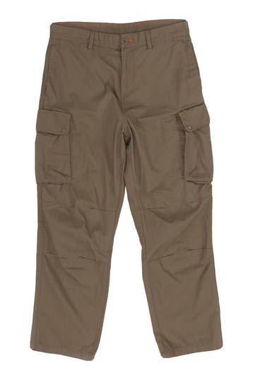 Napapijri Broek in maat L Beige, Verzenden, Zo goed als nieuw, Overige kleuren, Napapijri