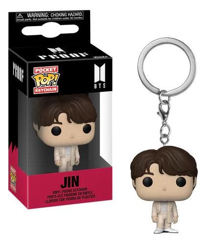 Funko Pocket Pop! Rocks BTS - Jin Keychain, Verzamelen, Poppetjes en Figuurtjes, Verzenden