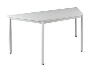 Nieuw Trapezium Kantinetafel 160x80cm Grijs/Grijs HHV, Ophalen of Verzenden, Nieuw