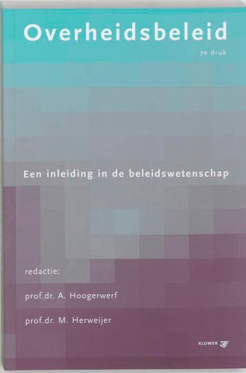 Overheidsbeleid 9789013006957, Verzenden, Gelezen