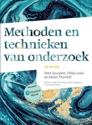 9789043036450 Methoden en technieken van onderzoek, Boeken, Verzenden, Zo goed als nieuw, Mark Saunders