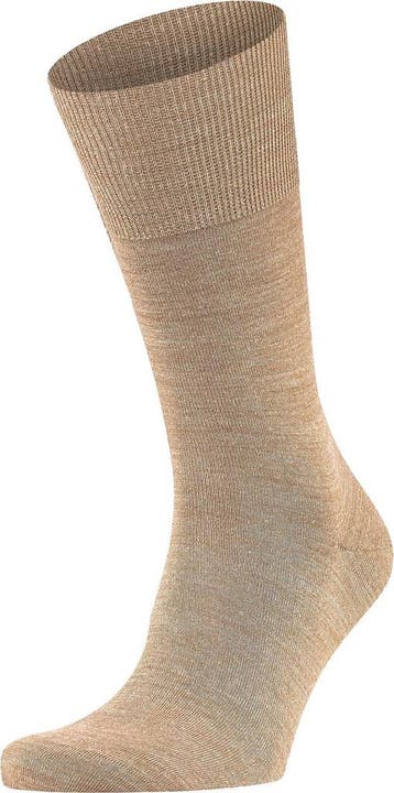 Falke Airport Sok Beige Melange maat 45-46 Heren, Verzenden, Nieuw, FALKE