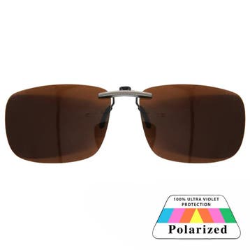 Fako Sunglasses - Clip On Voorzet Zonnebril Gun Metal -, Verzenden, Nieuw