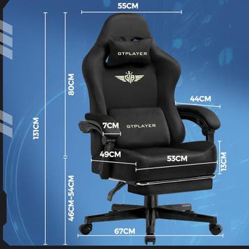 Ergonomische Bureaustoel -  Office Chair - Gamestoel - Volwa, Verzenden, Zo goed als nieuw