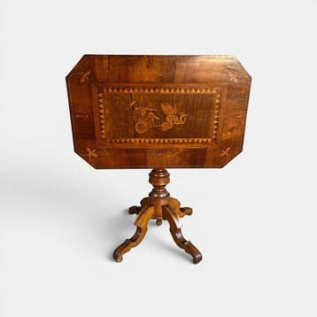 Bijzettafel - Hout, Antiek en Kunst