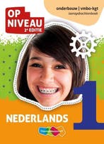 9789006921540 Op Niveau 1 Nederlands onderbouw vmbo-kgt L..., Verzenden, Zo goed als nieuw
