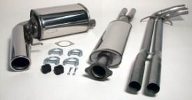 Simons uitlaatsysteem vanaf katalysator: RVS | Volvo V70 (N), Auto-onderdelen, Uitlaatsystemen, Nieuw, Verzenden