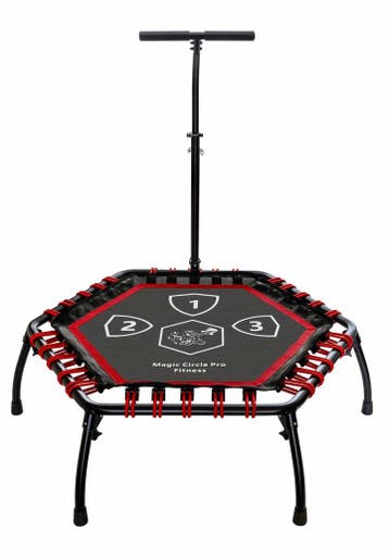 Fitness Trampoline Magic Circle Pro Hexagon 100 cm Rood, Ophalen of Verzenden, Nieuw