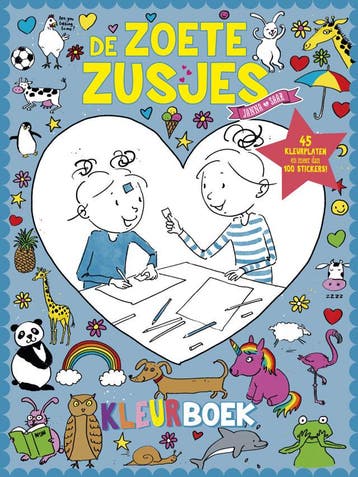 De Zoete Zusjes kleurboek (Goed), Boeken, Verzenden, Nieuw, Hanneke de Zoete